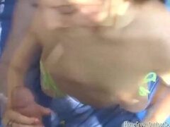 Amateur, Bikini, Linda, Corridas faciales, Hd, Madres para coger, Fiesta, Tetas