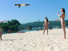Raunchy beauty nudists girls