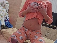 Mamada, Engañando, Penetracion con dedos, Orgasmo, Castigada, Adolescente, Trio