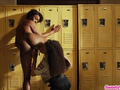 Brunette, Ebony, Fingering, Hd, Lesbian, Petite, Teen, Tits