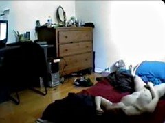 Hidden cam masturbation and orgasm, real time play