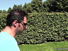 Morena, Europeo, Francés, Hd, Al aire libre, Puta