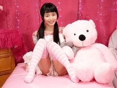 アジア人, お尻, デカチン, 茶髪の, 毛深い, 異人種間, ハメ撮り, ティーン