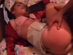 Rubia, Mamada, Morena, Sexo duro, Trio