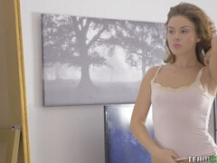 69, お尻, デカ尻, ブロンド, フェラチオ, バック, なめる, ティーン