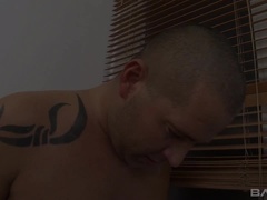 Lexi Lowe fucks her man but makes him cum with her feet