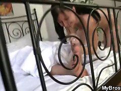 ベッドルーム, 茶髪の, 彼女, ハードコア, Hd, 自然山雀, 叫ぶ, スペルマ