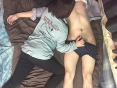 Adorable, Amateur, Asiatique, Sucer une bite, Doigter, Petite amie, Fait maison, Japonaise