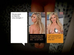 Blonde, Sucer une bite, Brunette brune, Compilation, Faciale, Hard, Pov, Gicler