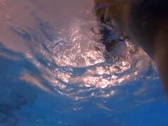 Lesbian underwater orgy