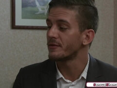 TS Foxxy asslicks and anal fucks her bf