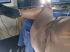 Amerikanisch, Wohlbeleibte schöne frauen, Grosser arsch, Schwarz, Besamung, Spermaladung, Selbstgemacht, Milf