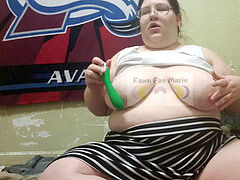 Belle grosse femme bgf, Orgasme, Solo
