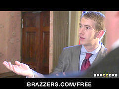 Brunette brune, Lingerie, Bureau, Orgasme