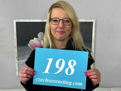 素人, デカ尻, ブロンド, フェラチオ, チェコ, バック, パンティ, オマンコ