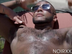 Handsome jock Jimmy Fit gets his ass rigorously stretched by my big black cock