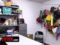 Chanel Camryn & Jack Vegas: Submissive Teenage Shoplifter Gets Pregnant with a Meaty Cock
