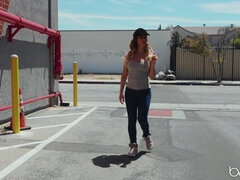 Blond, Oudere vrouw, Fetisj, Kokhalzen, Hardcore, Likken, Naakt, Kut duiken