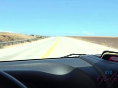 茶髪の, 指いじり, ヌード, 公共, オマンコ, ガリガリ, オッパイの, 濡れ