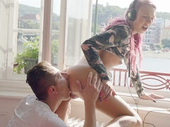 Leie, Arsch, Grosser schwanz, Hundestellung, Orgasmus, Dürr, Jungendliche (18+), Titten