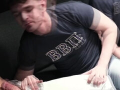 Hottest studs on campus and their hung ring leader Adam Snow