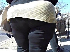 素人, ぽっちゃり, 黒人, 黒人, のぞき