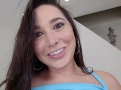 Beautiful Latin chick got what she wanted