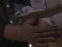 Asiatisch, Sadomasochismus, Fesselspiele, Tochter, Hd, Japanische massage, Zierlich, Student