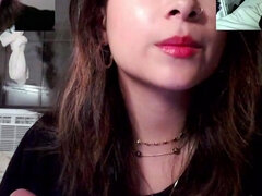 Amateur, Morena, Ébano, Masturbación, Solo, Adolescente, Juguetes, Camara web