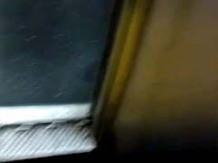 Nice candid booty teen in green pants