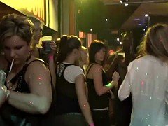 Big cocks get pleasured at a party