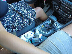 Public masturbation, hand-job, corridas
