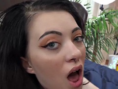 Amateur, Chica, Morena, Sexo duro, Masturbación, Estrella porno, Pov, Fumando