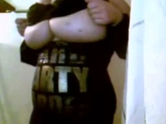 Amateur, Belle grosse femme bgf, Gros seins, Brunette brune, Masturbation, Roumaine, Softcore, Webcam