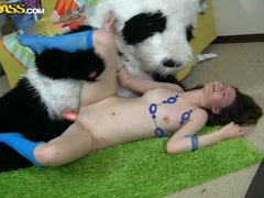 Sexy and fun strap on porn