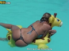 Leie, Tussi, Bikini, Blondine, Braunhaarige, Hd, Lesbisch