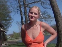 Schönheit, Blasen, Spermaladung, Deutsch, Handjob, Orgasmus, Muschi, Rasiert
