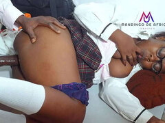 Amateur Teen Student Pato's Big Black Cock Adventure