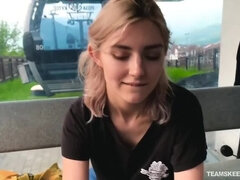 Blonde, Tir de sperme, Hd, Pov