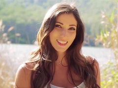 Mamada, Sucio, Al aire libre, Adolescente, Tetas