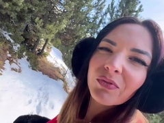 Минет, Брюнетки, Европейки, Француженки, Милф, На природе, От первого лица