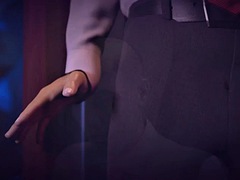 Tridimensionnel, Grosse bite, Noire, Blonde, Sucer une bite, Cocu, Époux mari, Plan cul à trois