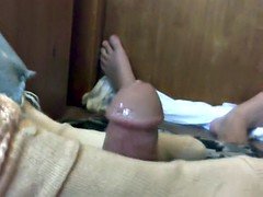 Femdom, Foot fetish, Masturbation