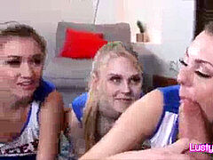 Любители, Минет, Чирлидеры, Вчетвером, Вечеринка, От первого лица, Молоденькие, Униформа