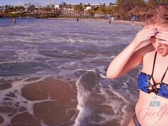 Daddy, Vingeren, Vriendin, Zoenen, Masturbatie, Buiten, Openbaar, Nat