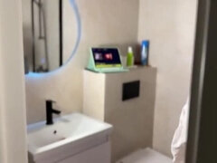 Grosse titten, Braunhaarige, Selbstgemacht, Pov, Muschi, Dusche, Solo, Titten