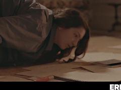 Nicole Kitt Roughly Fucks Lesbians