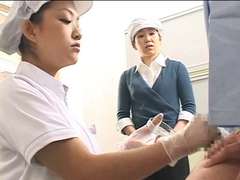 アジア人, コンドーム, 手コキする