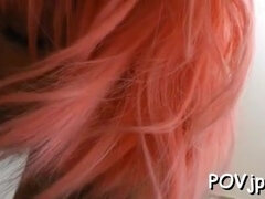 アジア人, 女, 赤毛, ティーン, オッパイの