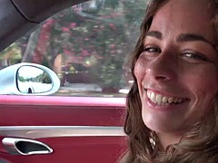 Leie, Blasen, Auto, Füsse, Fetisch, Fussjob, Pov